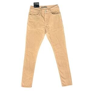 Joe's Jeans Kinetic Dean French Terry Slim Tapered Tan Slim Jean size 28 NEW Tag